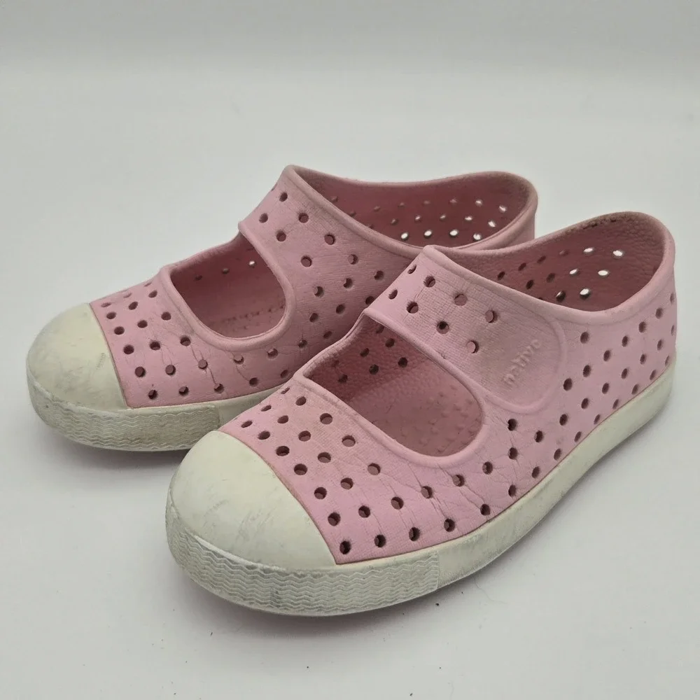 Native Shoes Mary Jane Water Shoes Pink Girls Size c10